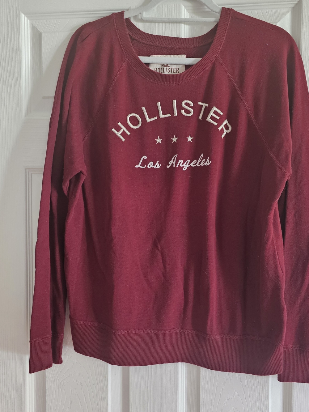 Vintage Hollister Burgundy Crewneck Sweatshirt